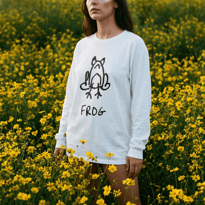 Frog - Long Sleeve Tee - LoFi Animal Shirts