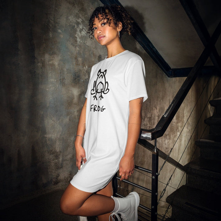 Frog - T-shirt dress - LoFi Animal Shirts
