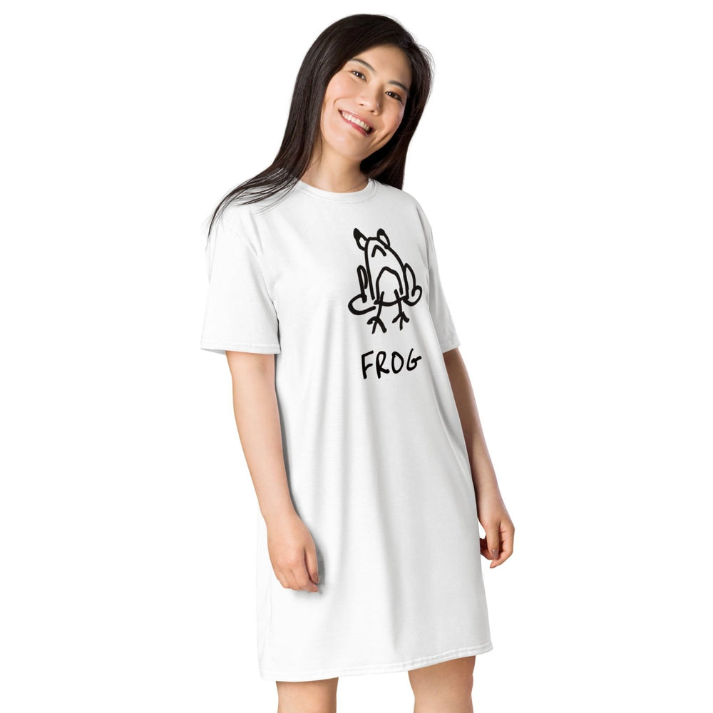 Frog - T-shirt dress - LoFi Animal Shirts