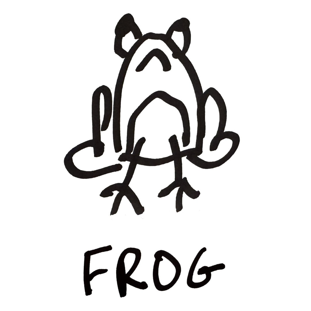 Frog - Toddler Tee - LoFi Animal Shirts