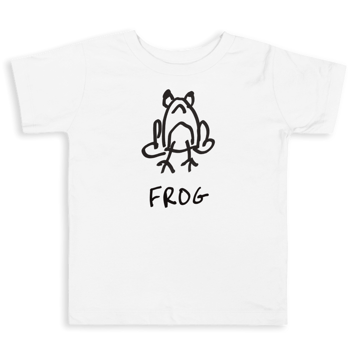 Frog - Toddler Tee - LoFi Animal Shirts