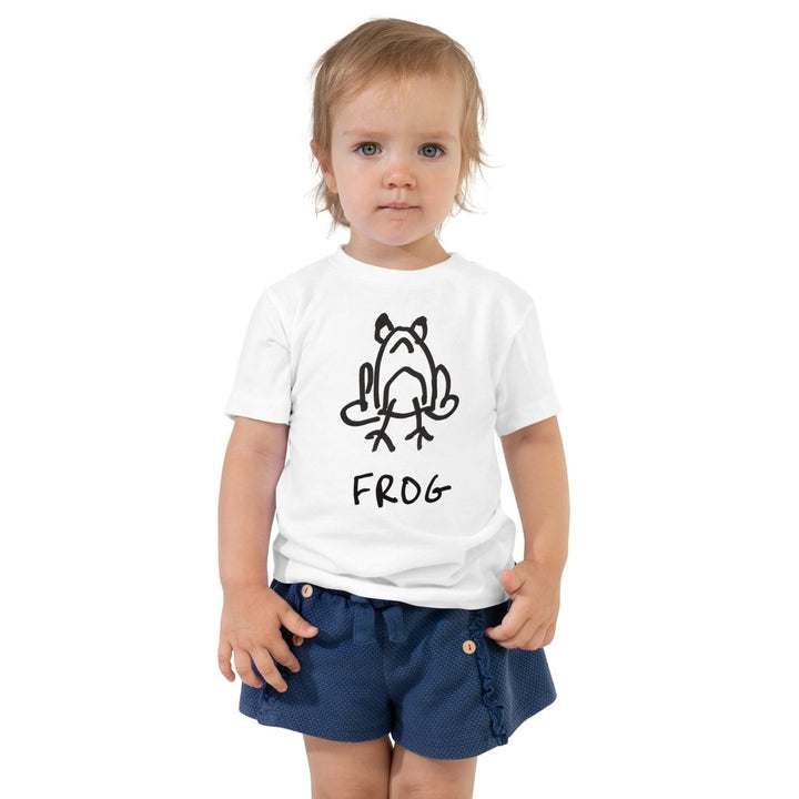 Frog - Toddler Tee - LoFi Animal Shirts