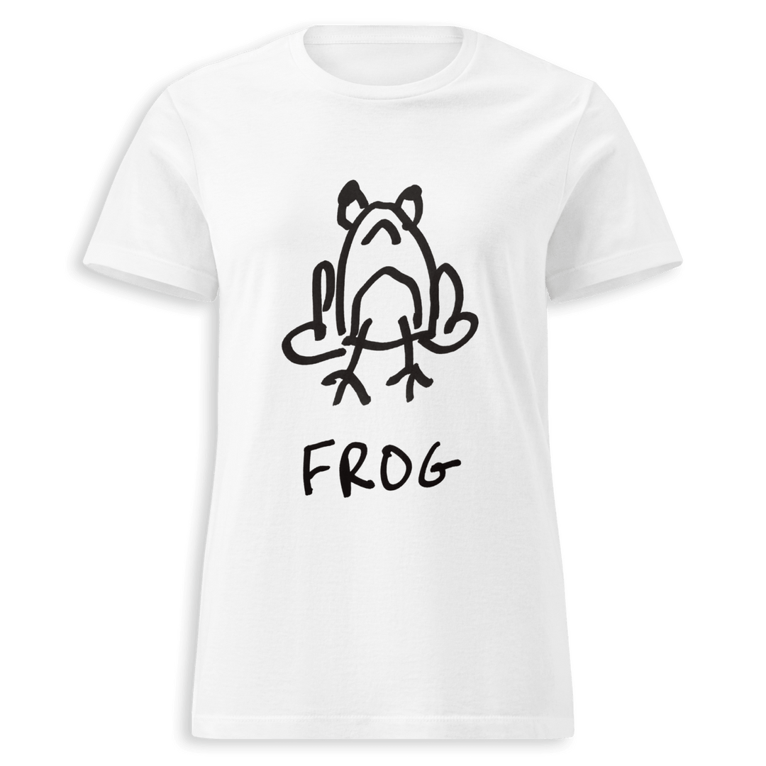 Frog - Women's Fitted Tee - LoFi Animal Shirts