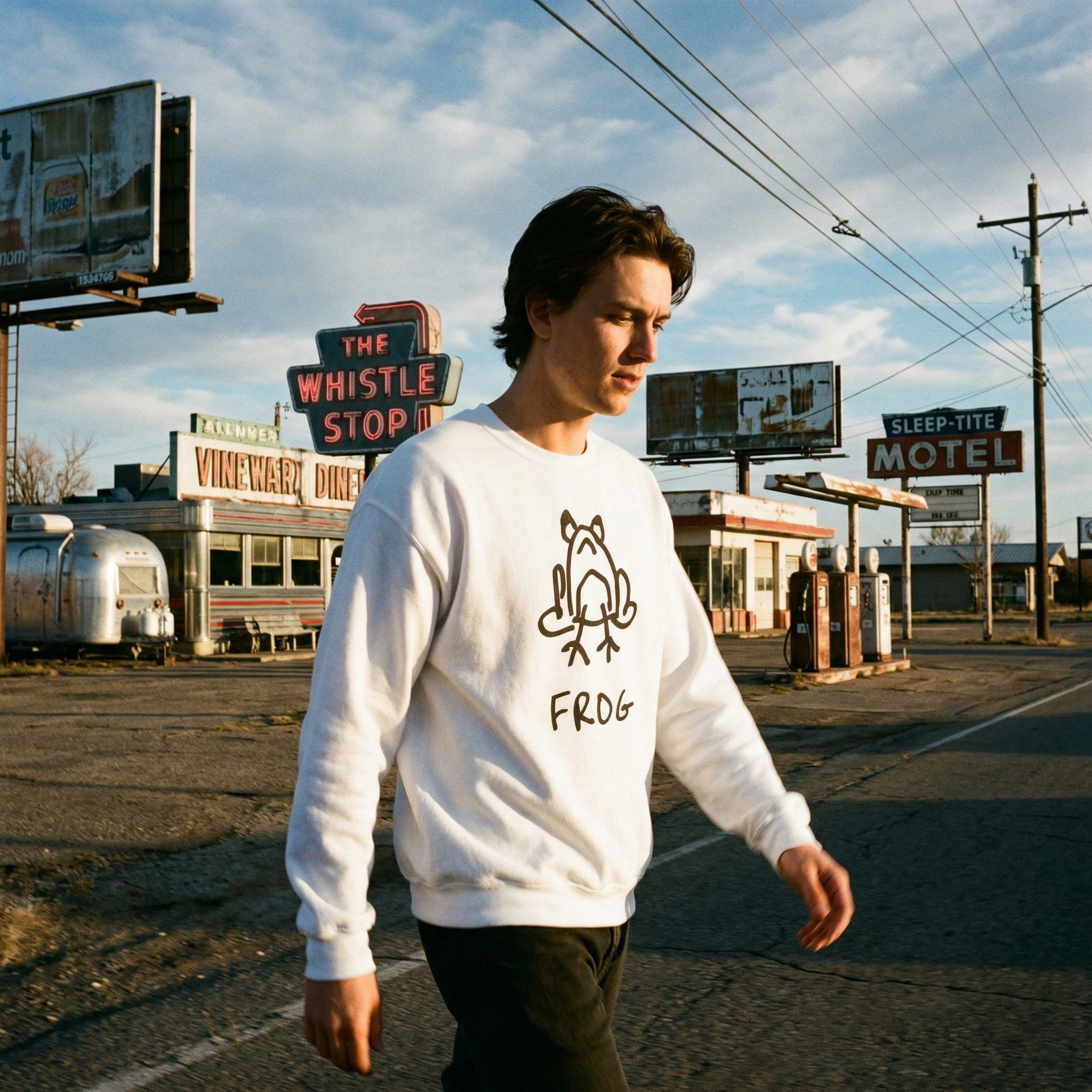 Frog - Unisex Crewneck Sweatshirt