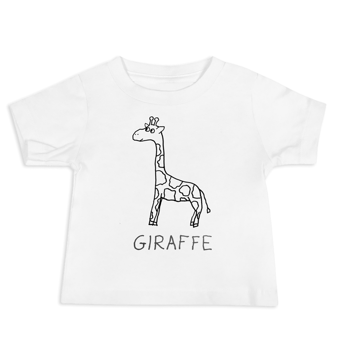 Giraffe - Baby Tee - LoFi Animal Shirts