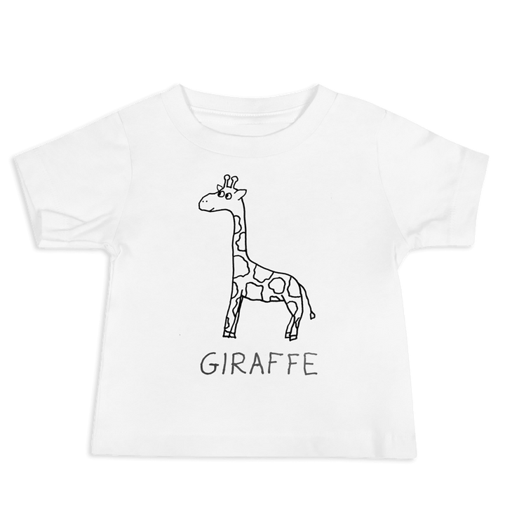 Giraffe - Baby Tee - LoFi Animal Shirts