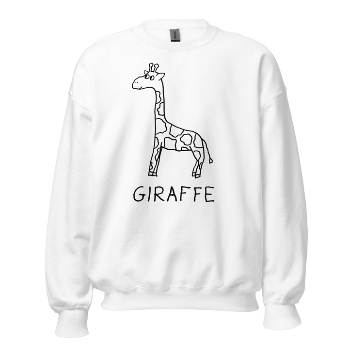Giraffe - Crewneck Sweatshirt - LoFi Animal Shirts