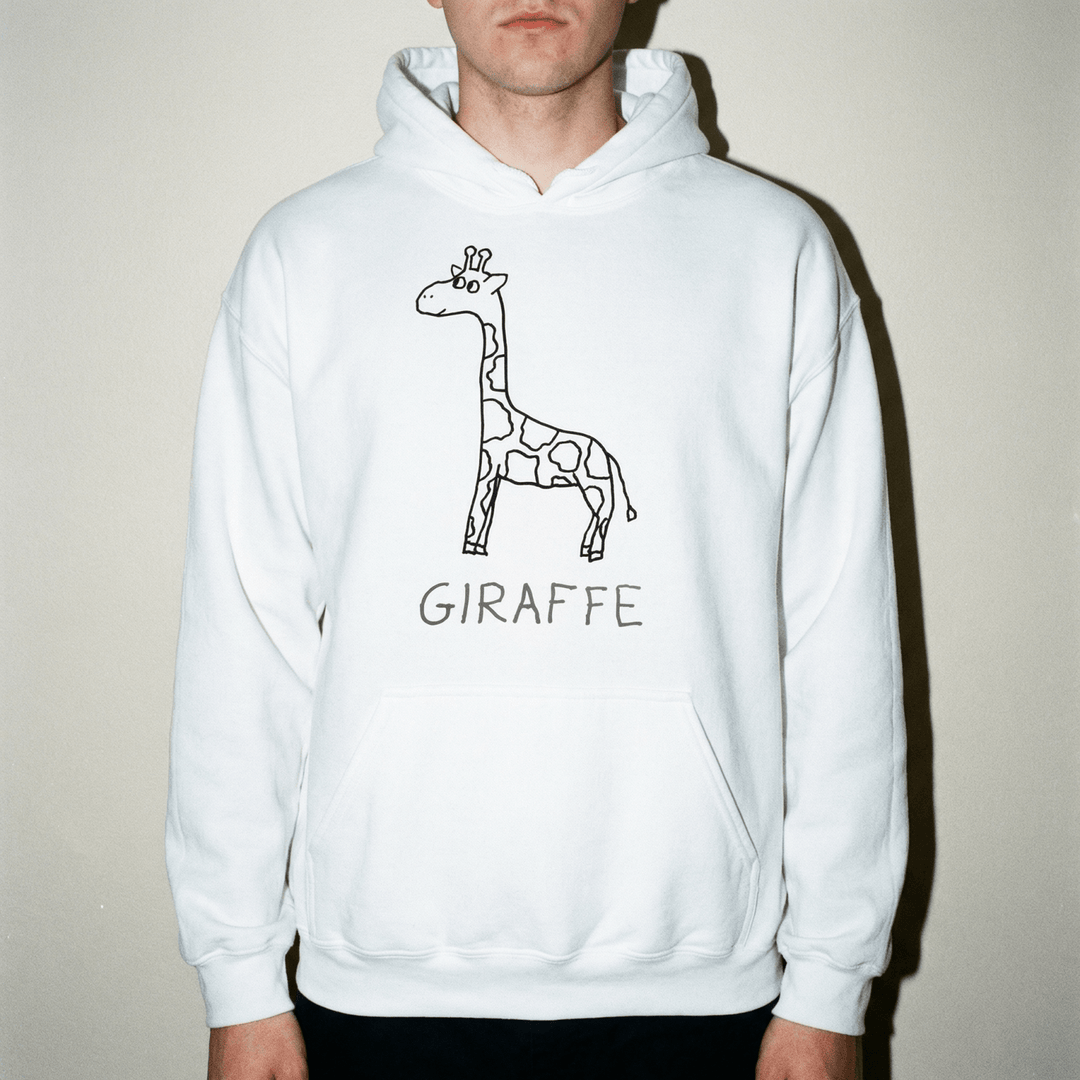Giraffe - Hoodie - LoFi Animal Shirts