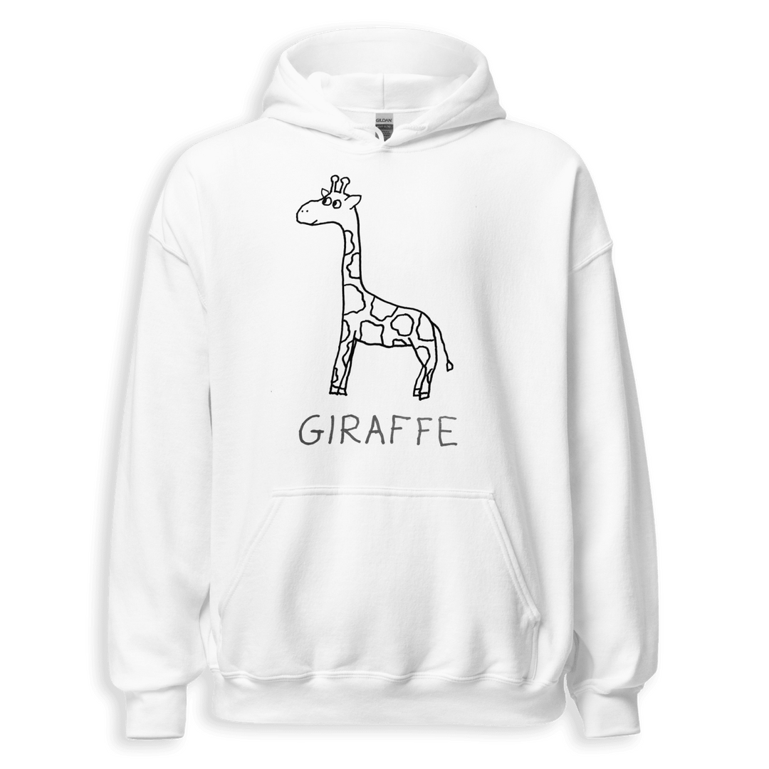 Giraffe - Hoodie - LoFi Animal Shirts