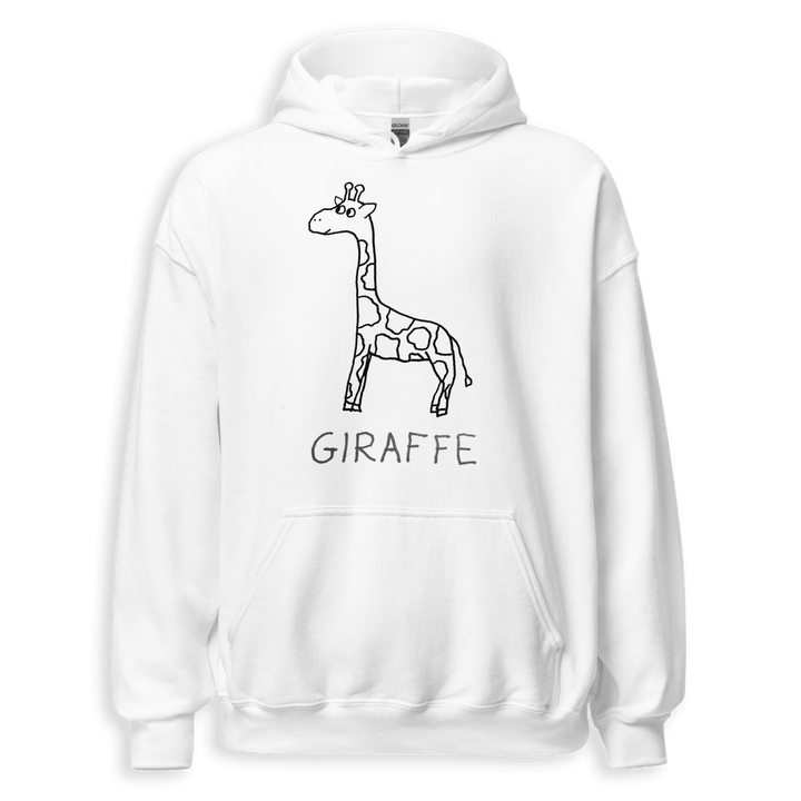 Giraffe - Hoodie - LoFi Animal Shirts