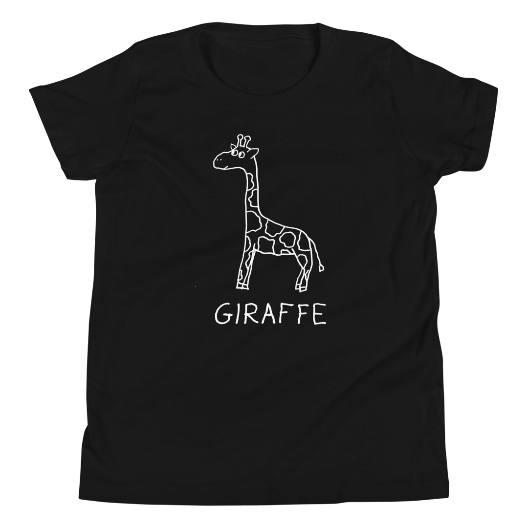 Giraffe - Kids Tee - LoFi Animal Shirts