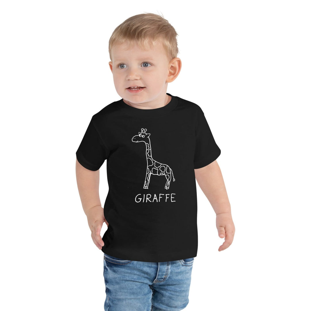 Giraffe - Toddler Tee - LoFi Animal Shirts