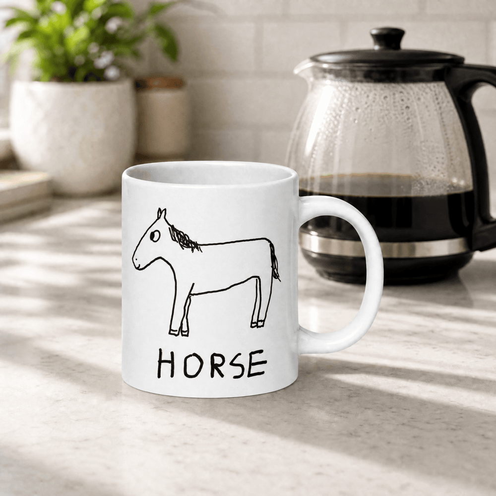 Horse - 20 oz. Mug - LoFi Animal Shirts