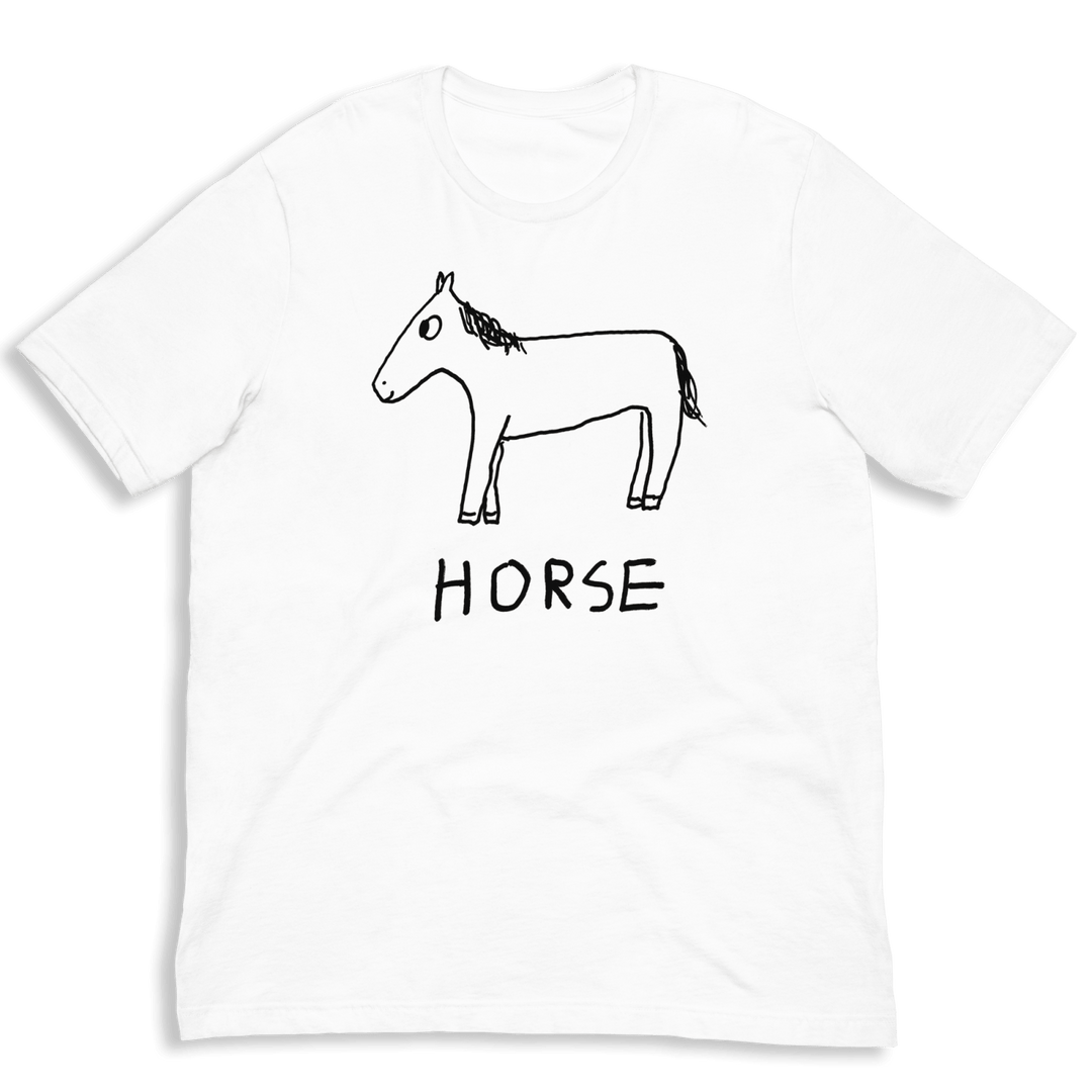 Horse - Classic Tee - LoFi Animal Shirts