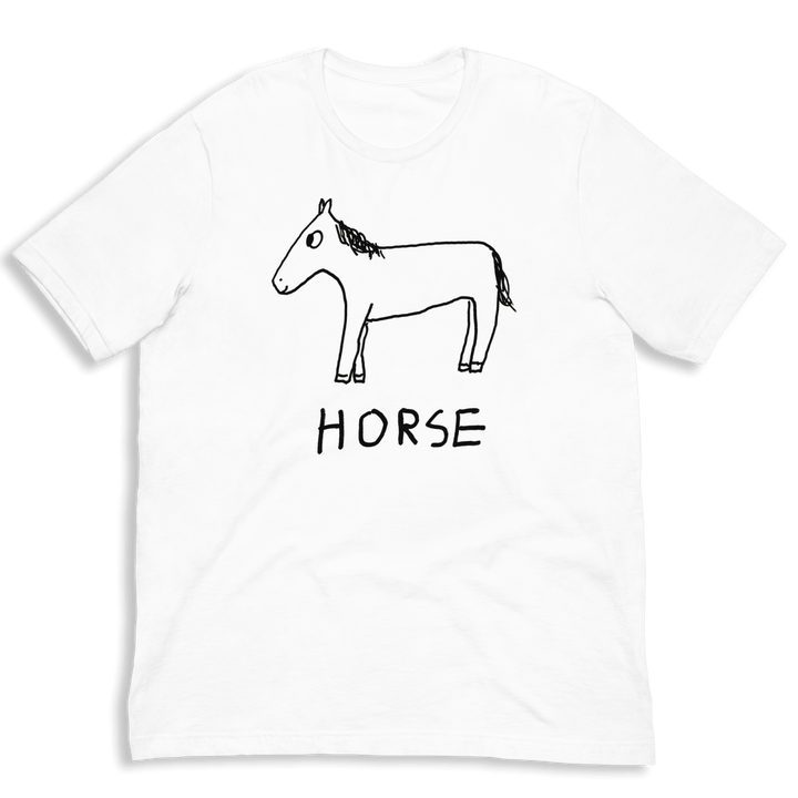Horse - Classic Tee - LoFi Animal Shirts