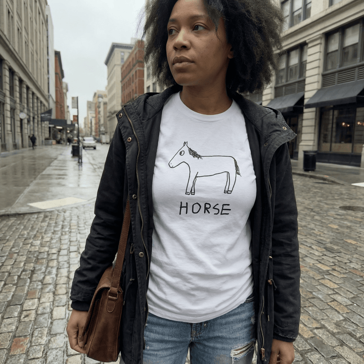 Horse - Classic Tee - LoFi Animal Shirts