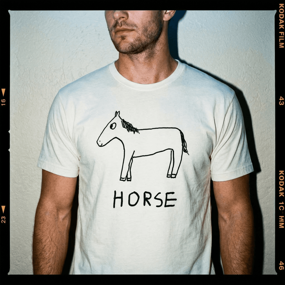 Horse - Classic Tee - LoFi Animal Shirts