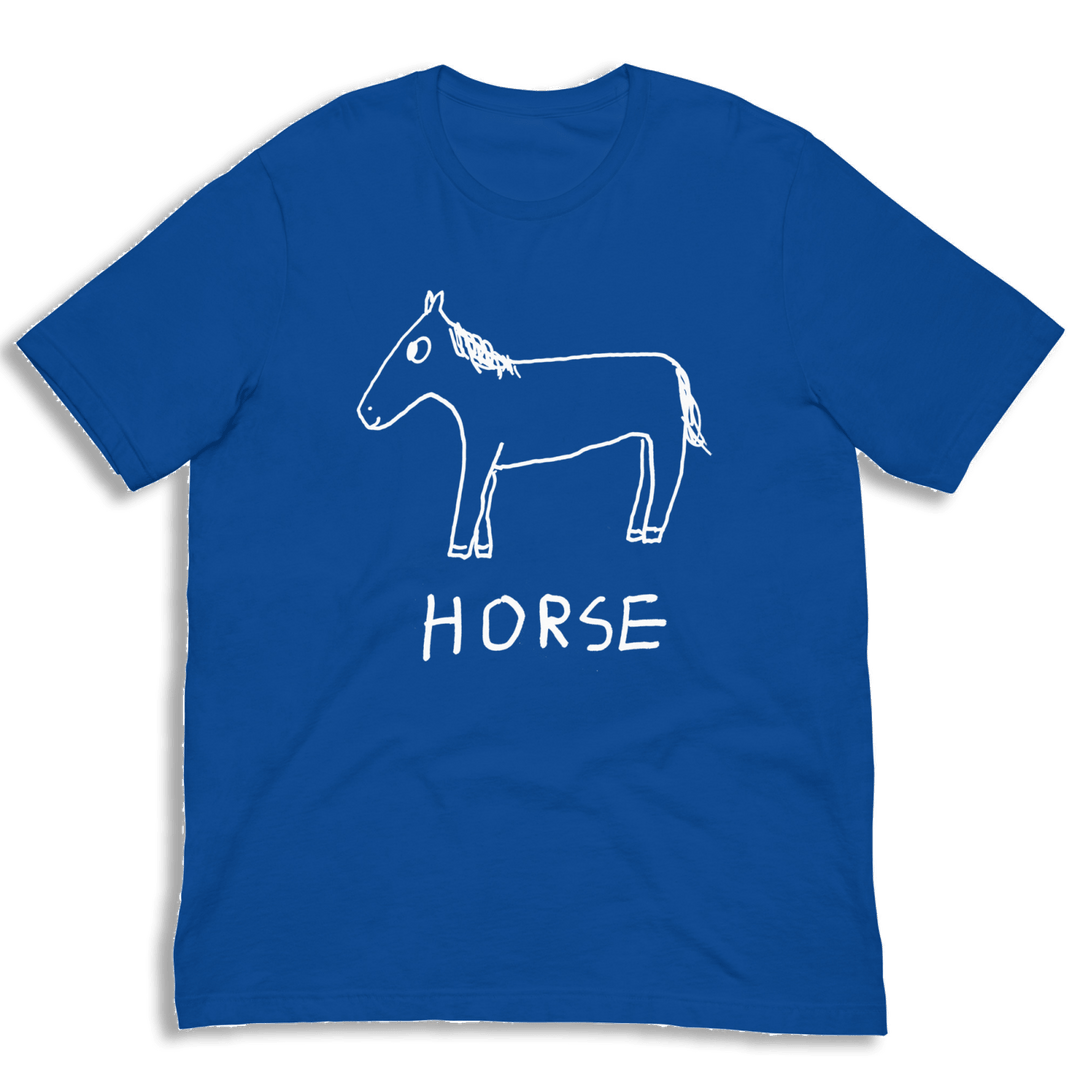 Horse - Classic Tee - LoFi Animal Shirts