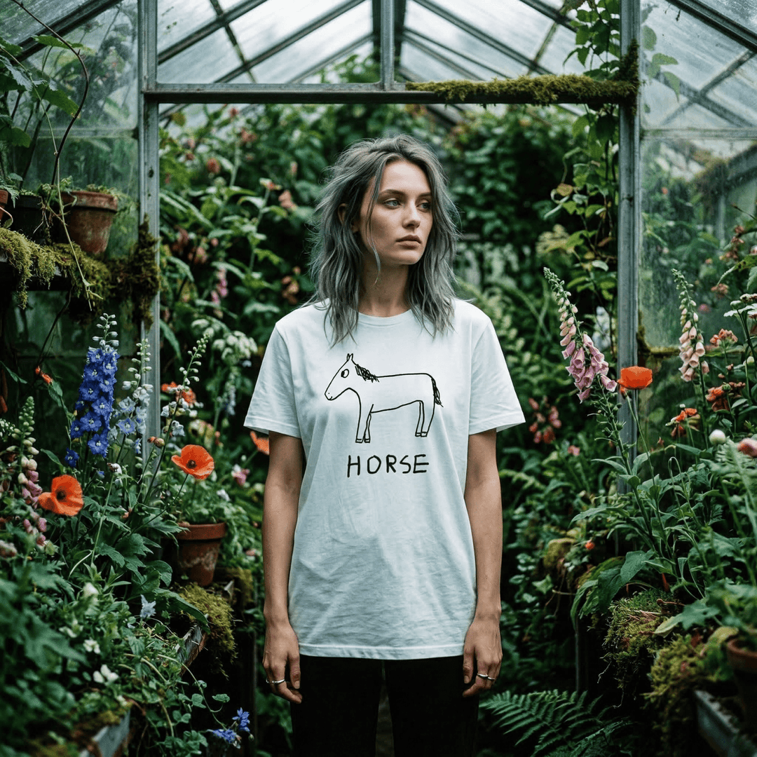 Horse - Classic Tee - LoFi Animal Shirts