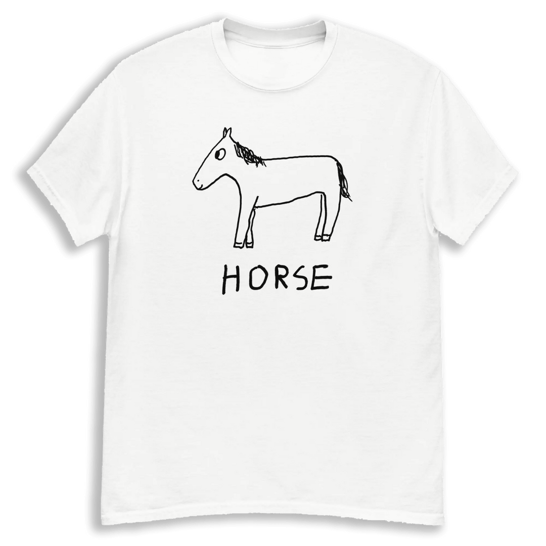 Horse - Classic Tee - LoFi Animal Shirts