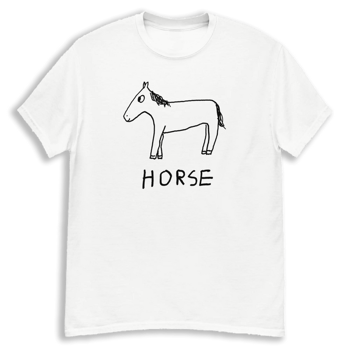 Horse - Classic Tee - LoFi Animal Shirts