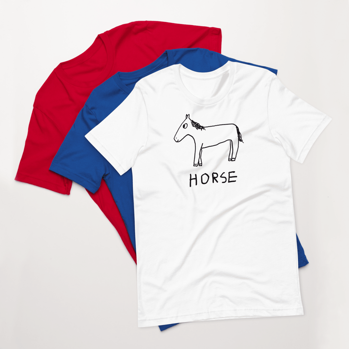 Horse - Classic Tee - LoFi Animal Shirts