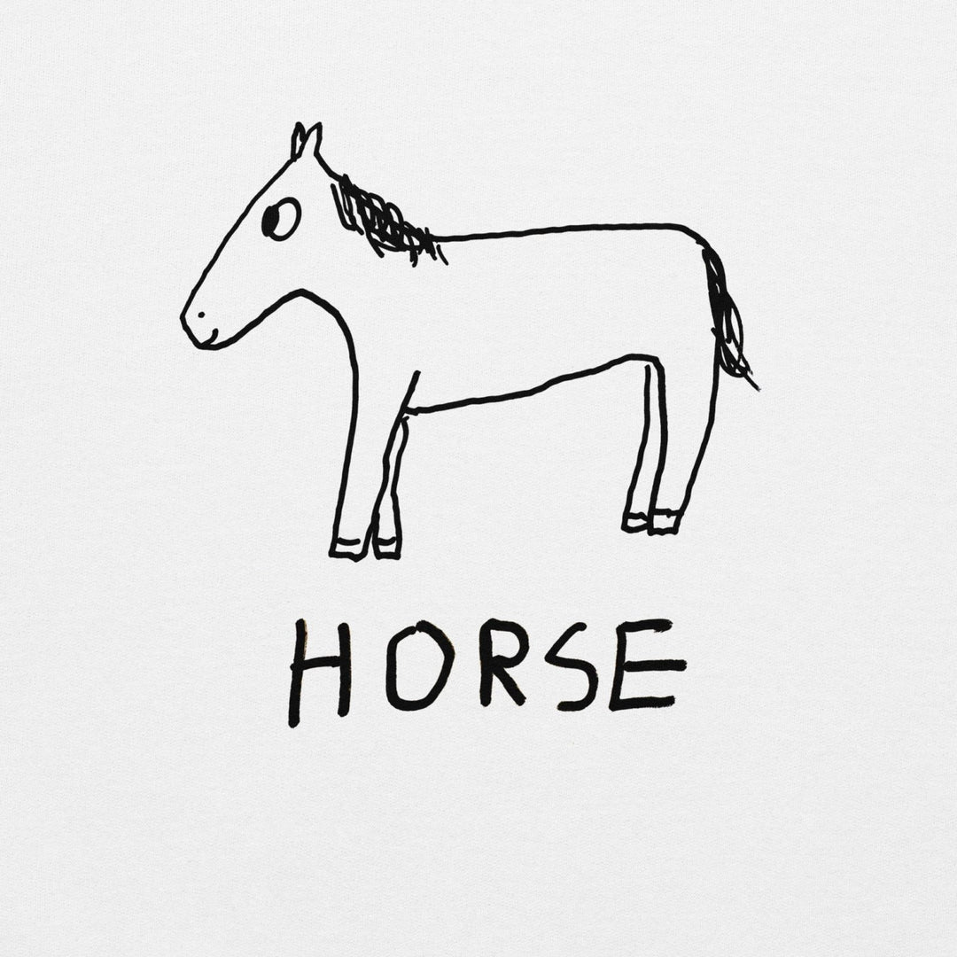 Horse - Crewneck Sweatshirt - LoFi Animal Shirts