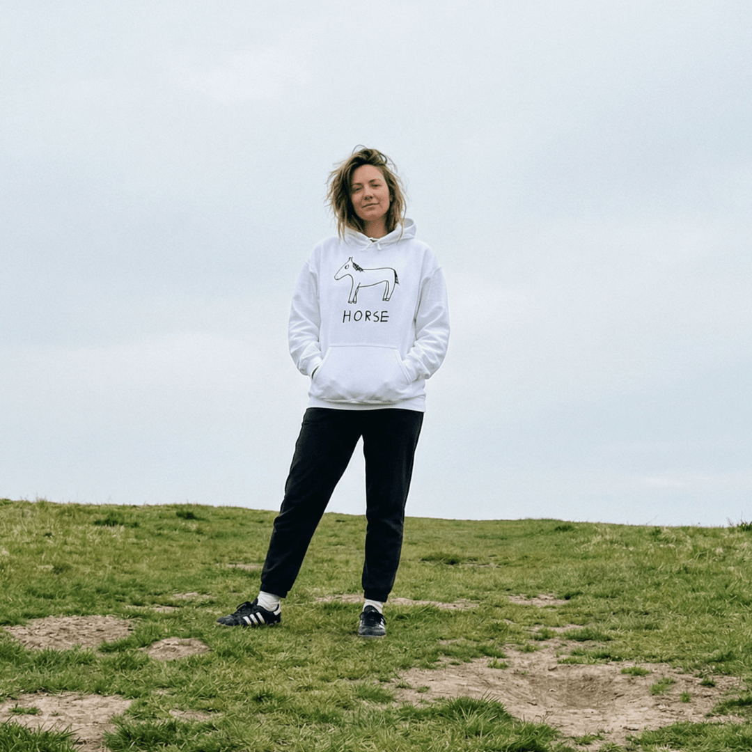 Horse - Hoodie - LoFi Animal Shirts