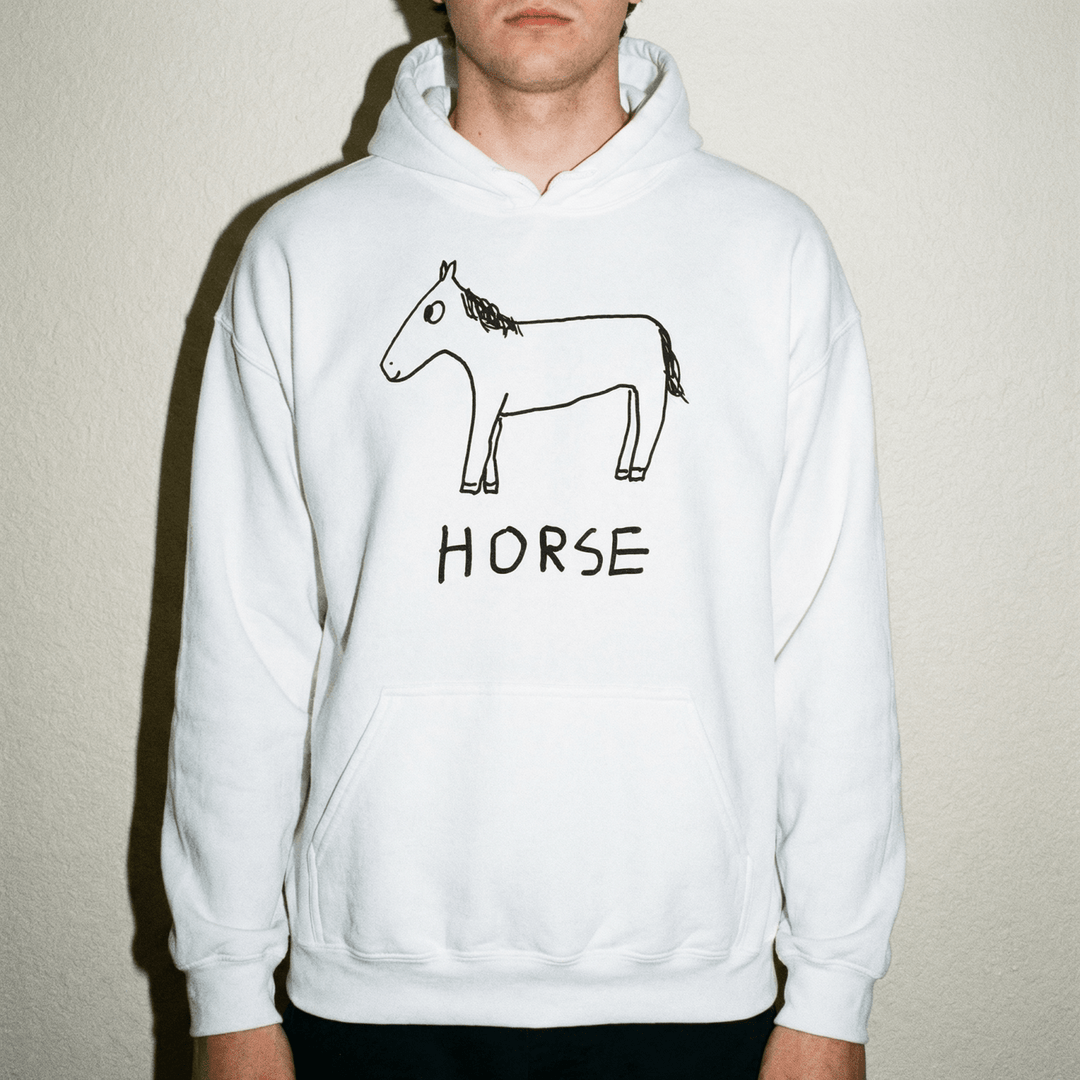 Horse - Hoodie - LoFi Animal Shirts
