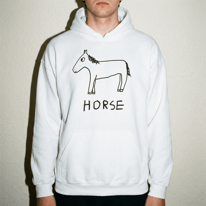 Horse - Hoodie - LoFi Animal Shirts