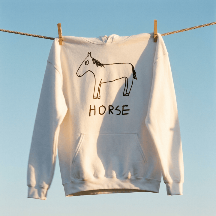 Horse - Hoodie - LoFi Animal Shirts
