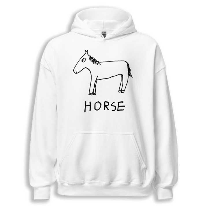 Horse - Hoodie - LoFi Animal Shirts