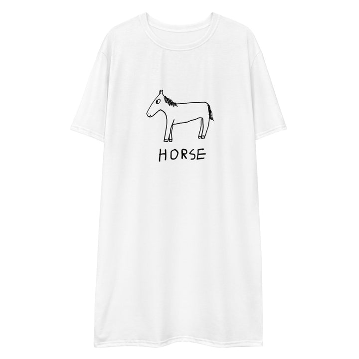 Horse - T-Shirt Dress. - LoFi Animal Shirts