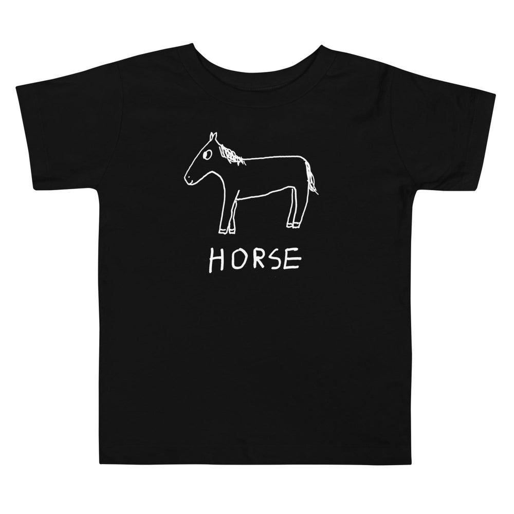Horse - Toddler Tee - LoFi Animal Shirts