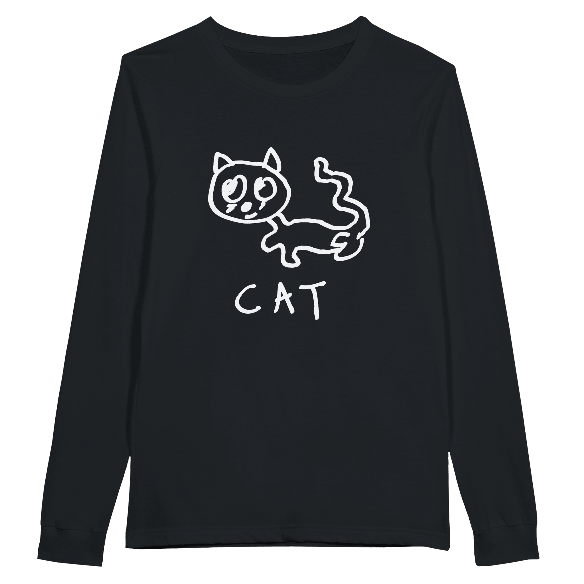 Cat Long Sleeve Tee product image