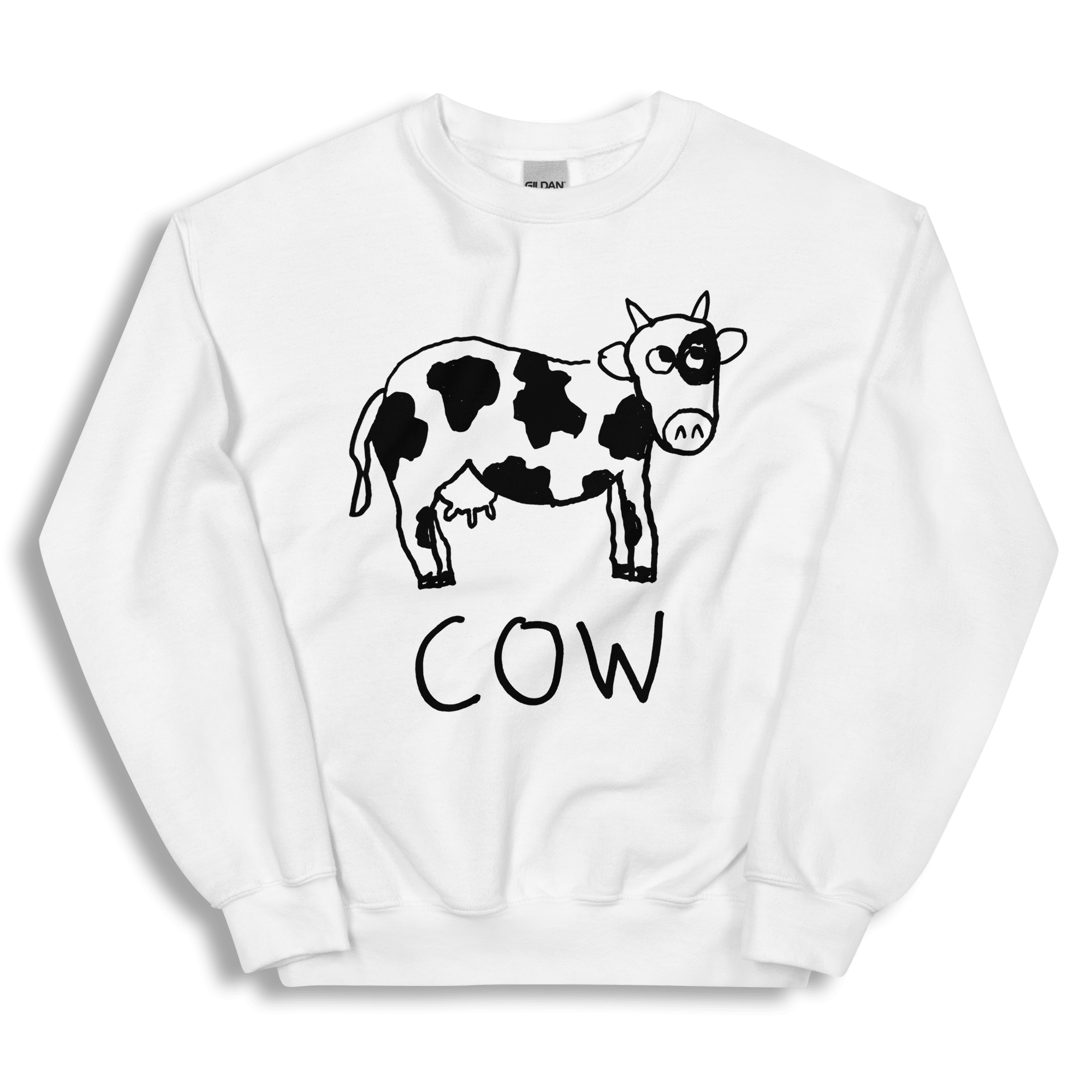 Cow - Unisex Crewneck Sweatshirt
