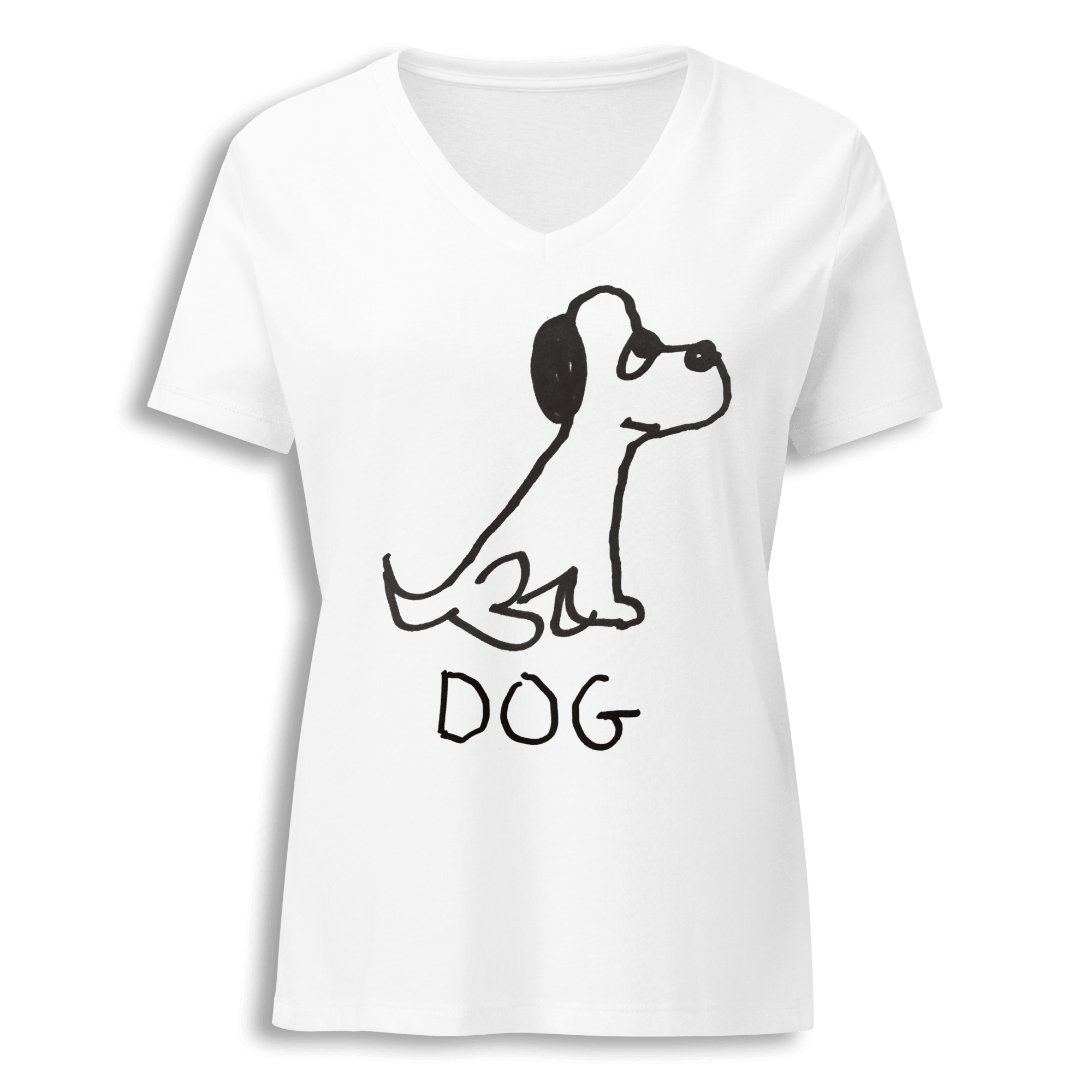 Dog - Women's V-Neck Tee
