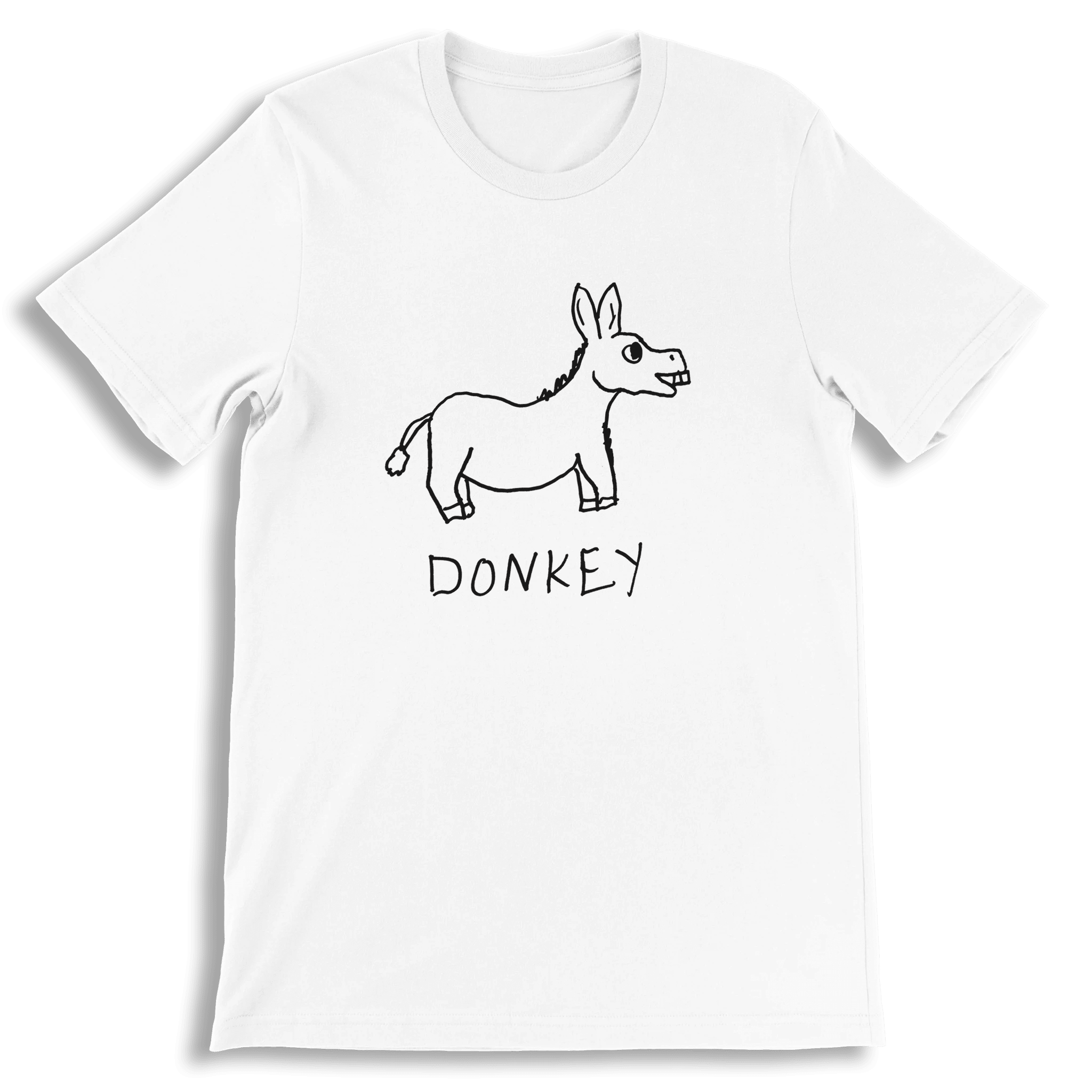 Donkey Classic T Shirt in white product image
