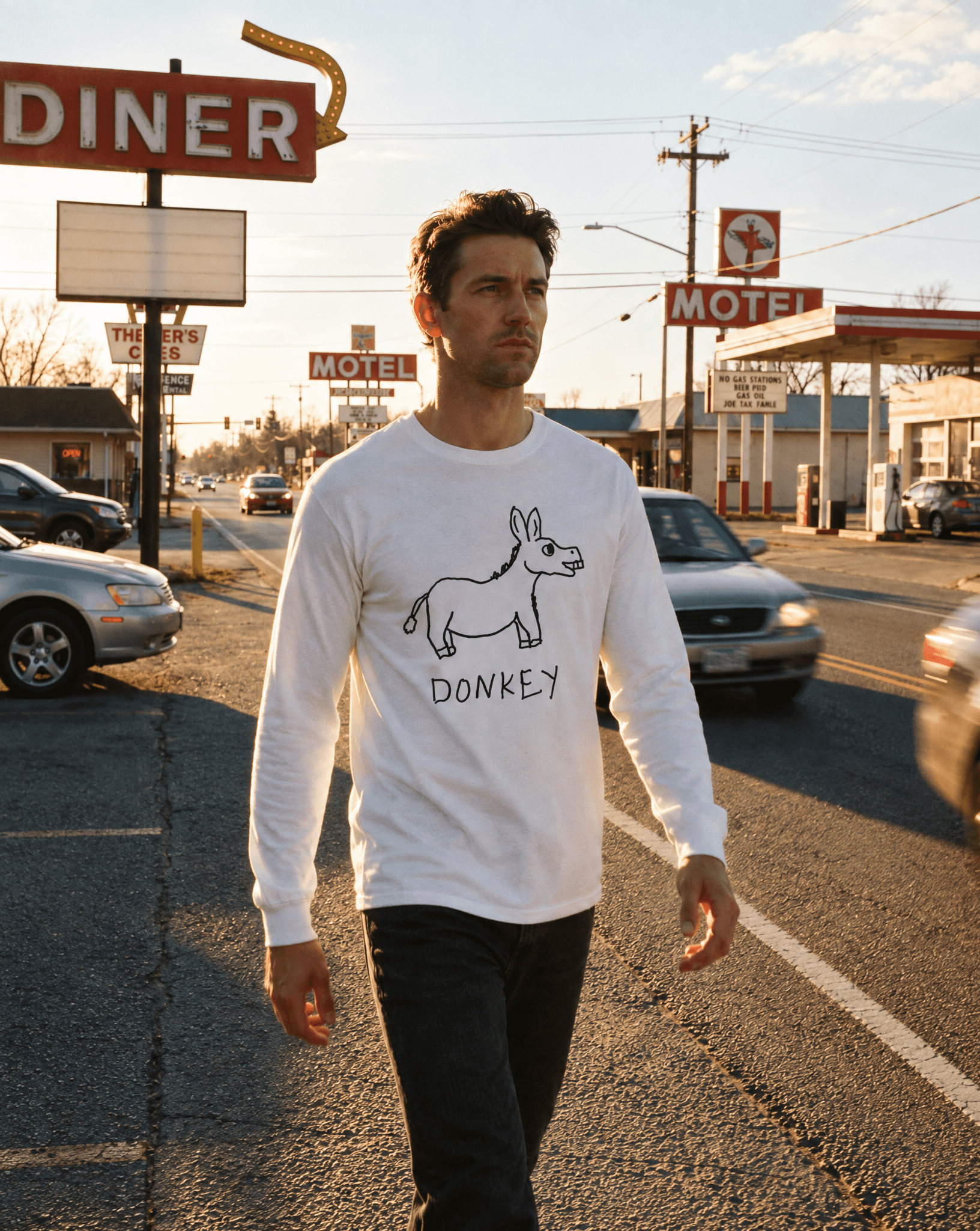 Donkey Long Sleeve T Shirt product image