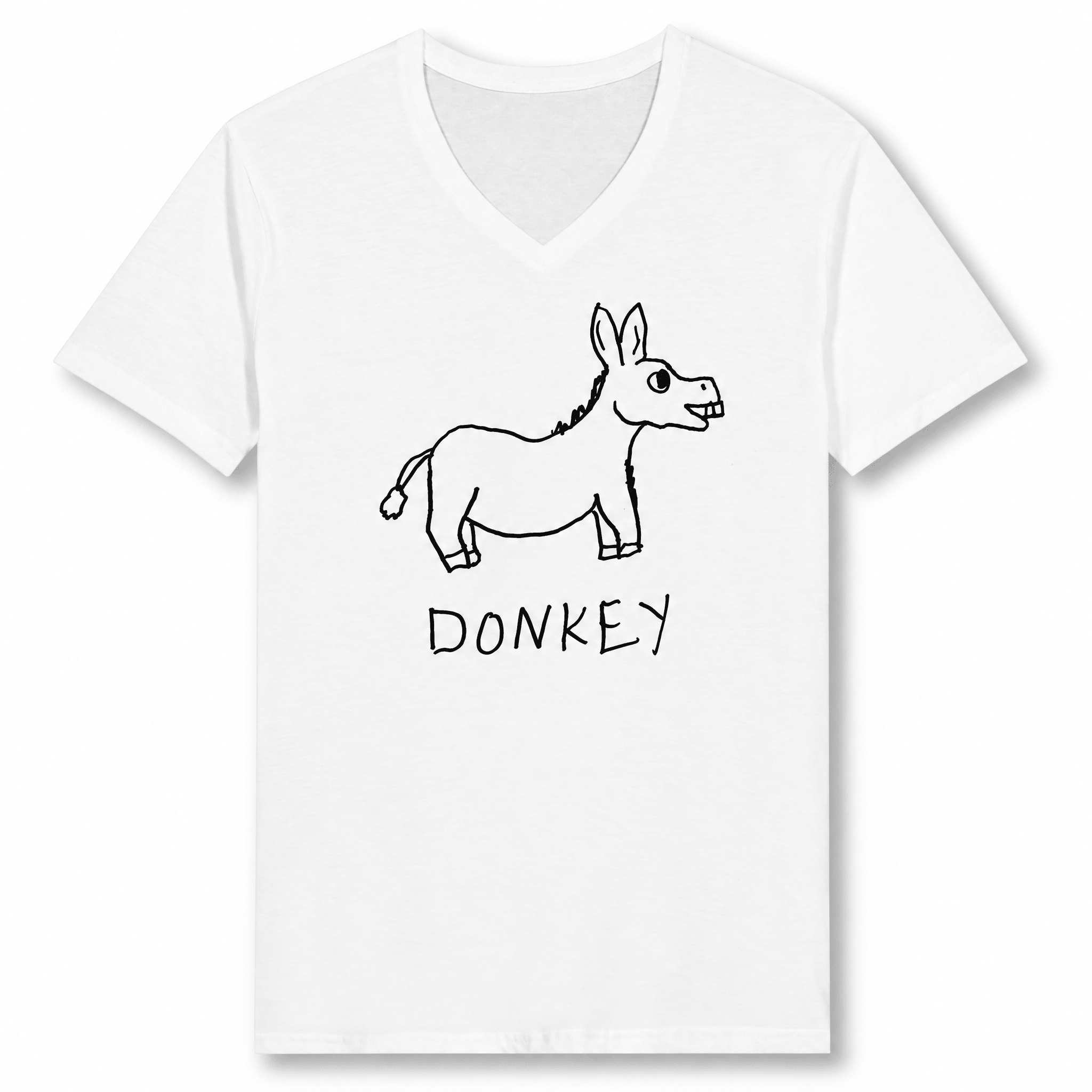 Donkey V Neck T shirt product image