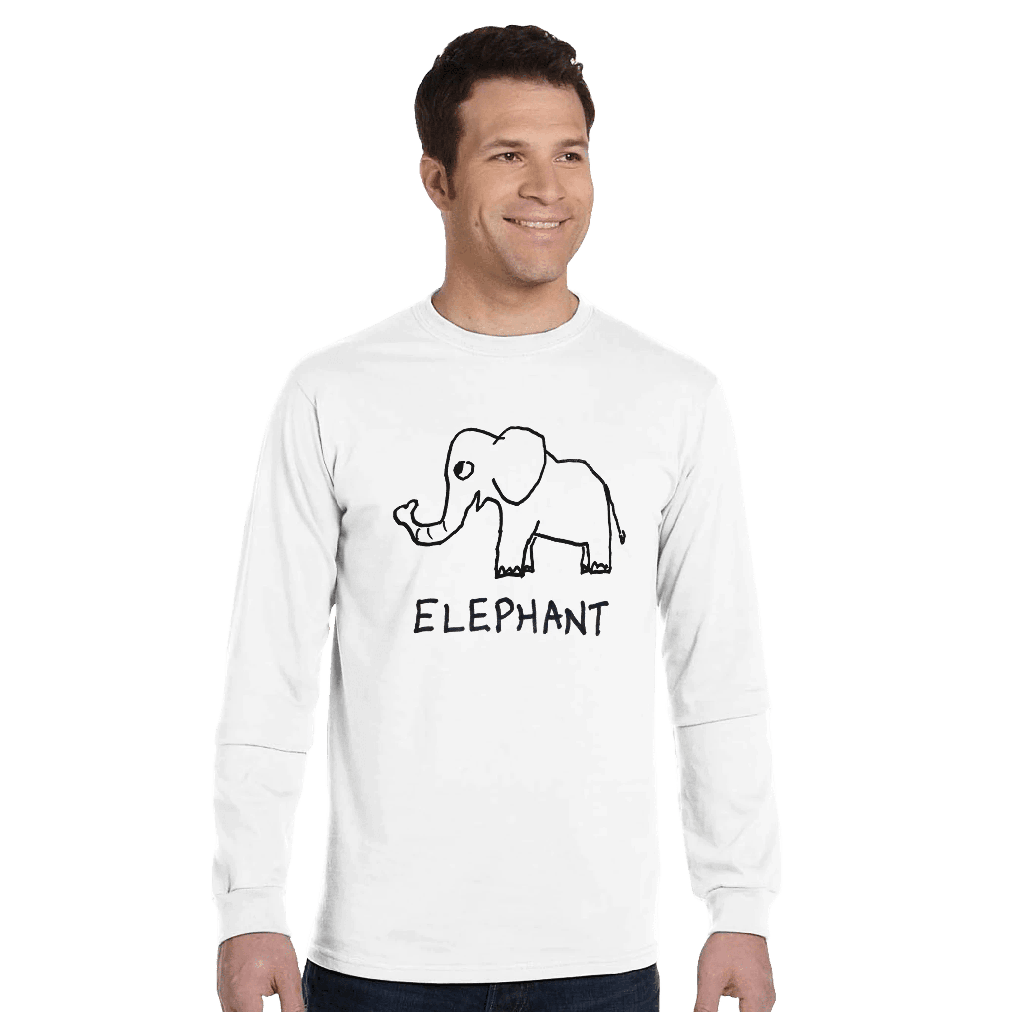 Elephant Long Sleeve Tee product image