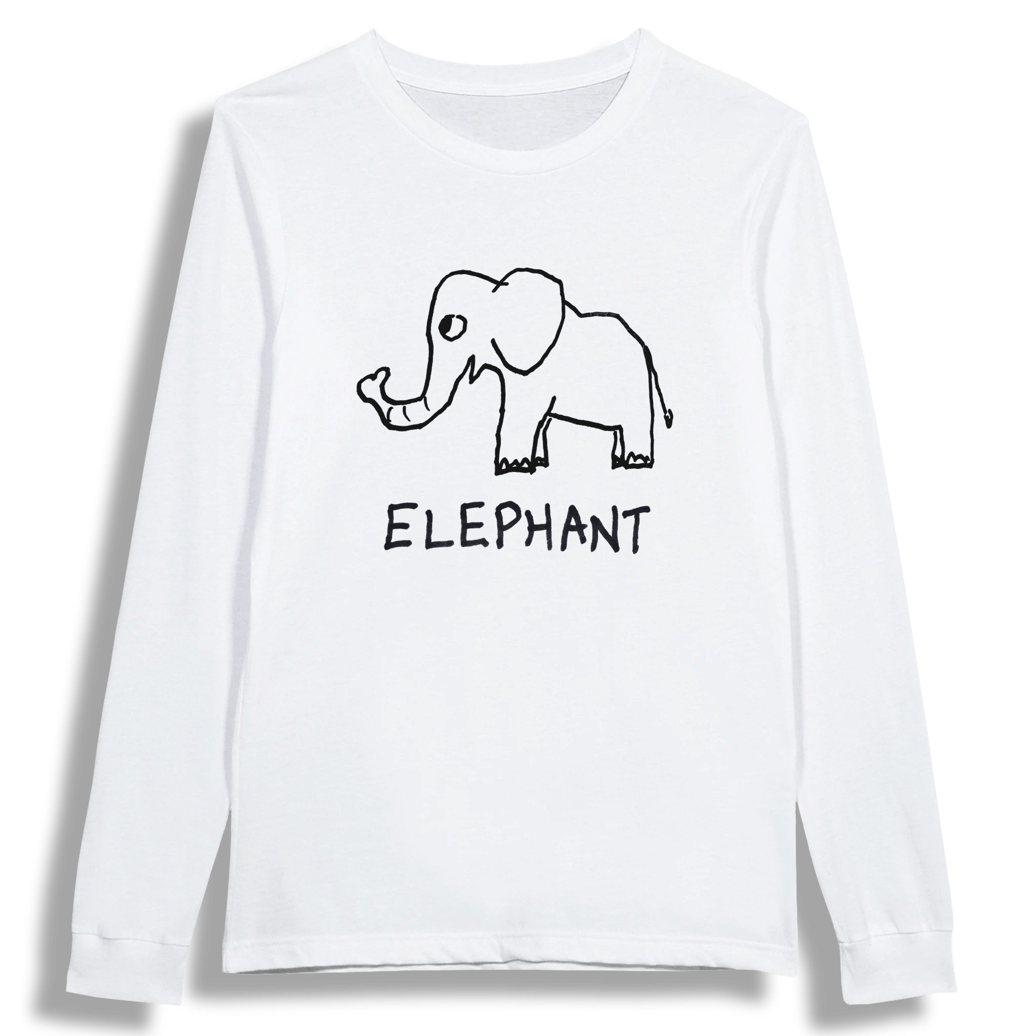 Elephant Long Sleeve Tee product image