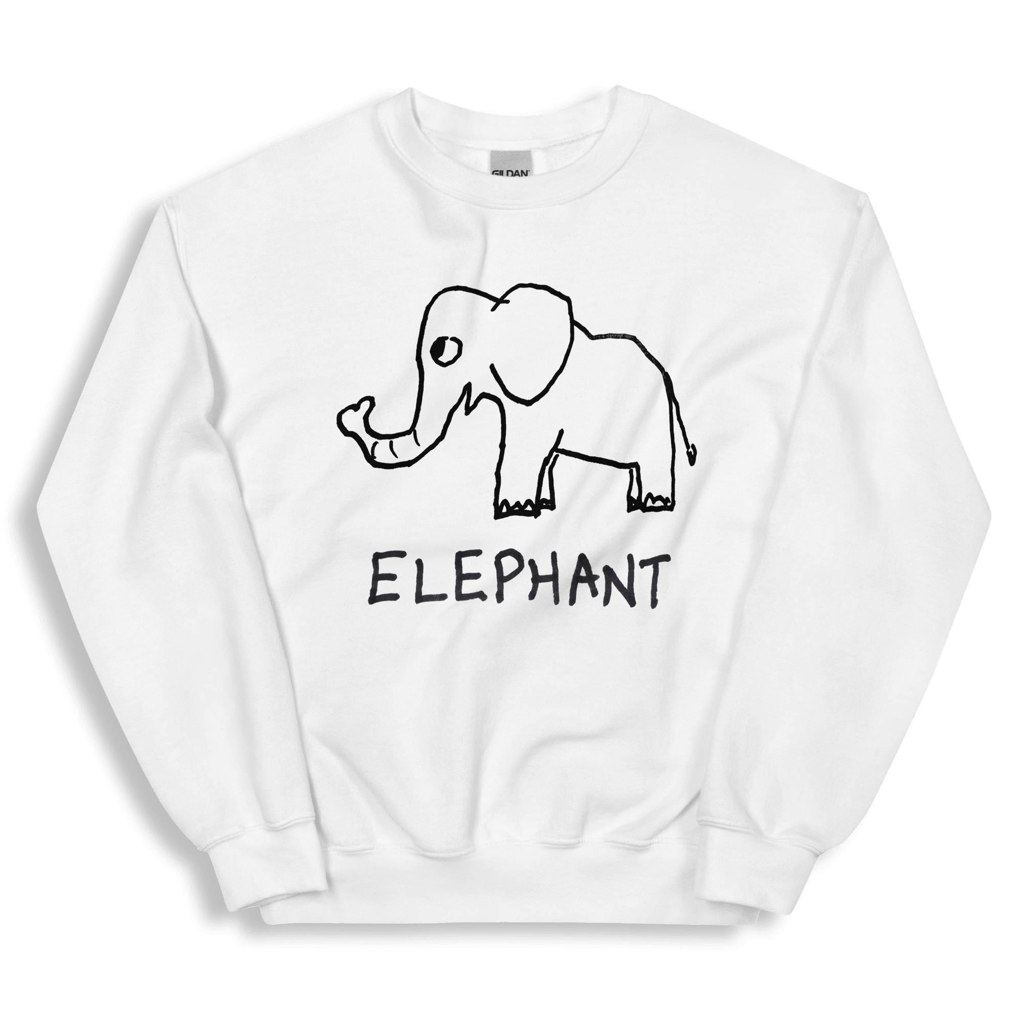 Elephant - Unisex Crewneck Sweatshirt