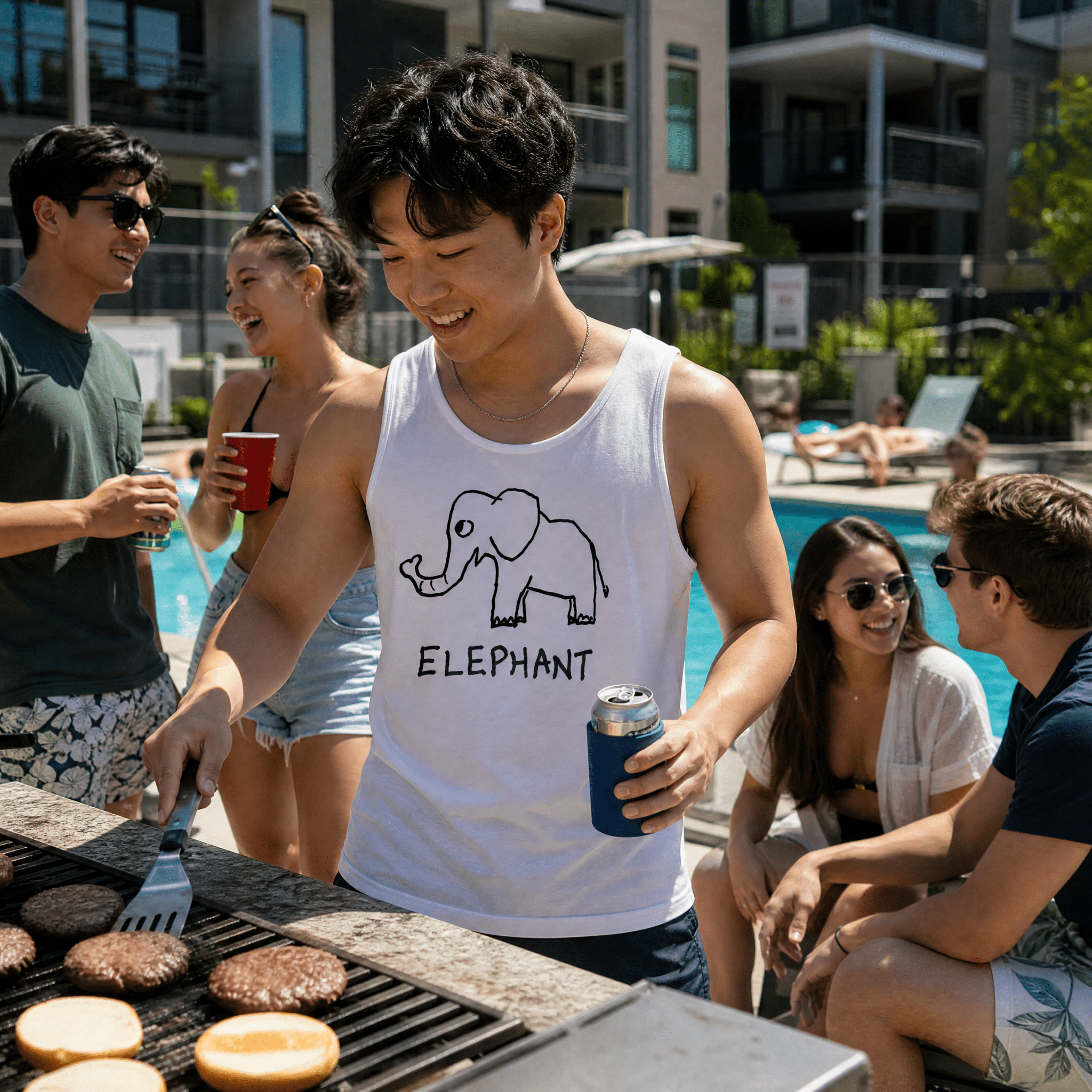 Elephant - Unisex Tank Top