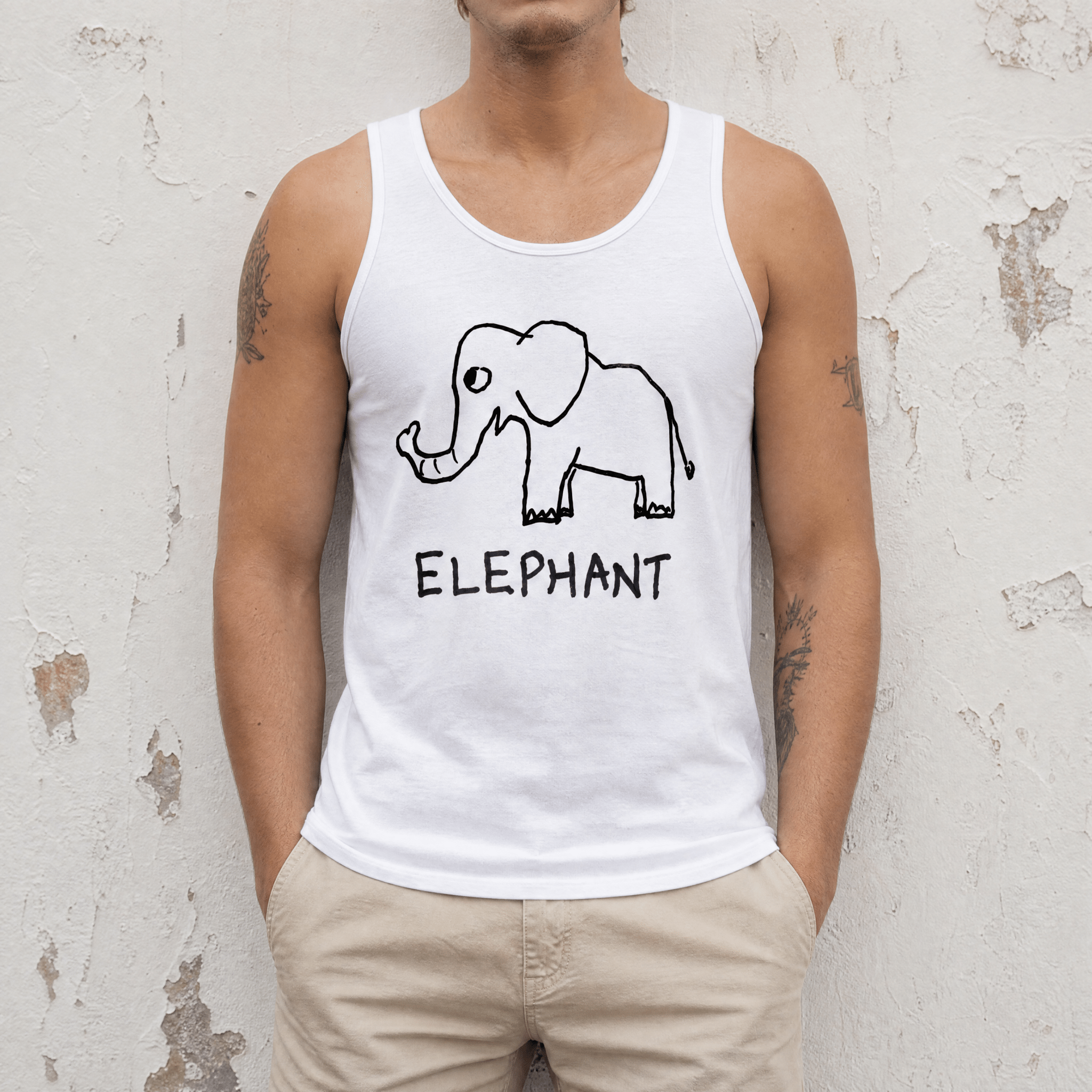 Elephant - Unisex Tank Top