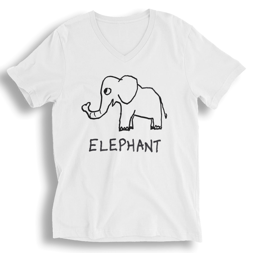 Elephant - V-neck Tee