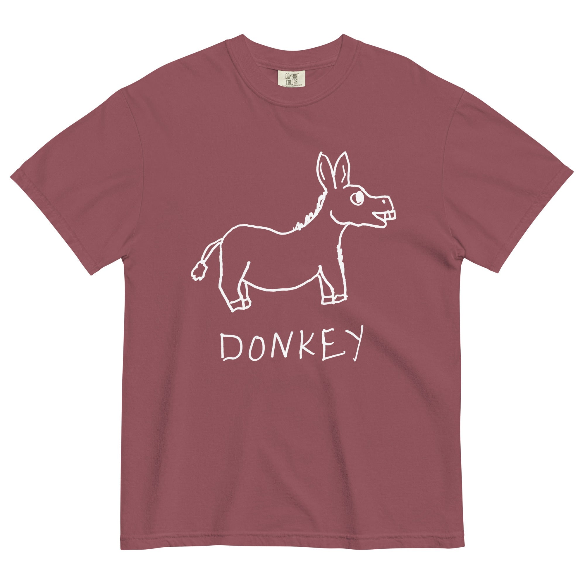 Fall Collection Donkey Premium Classic Tee in Brick product image