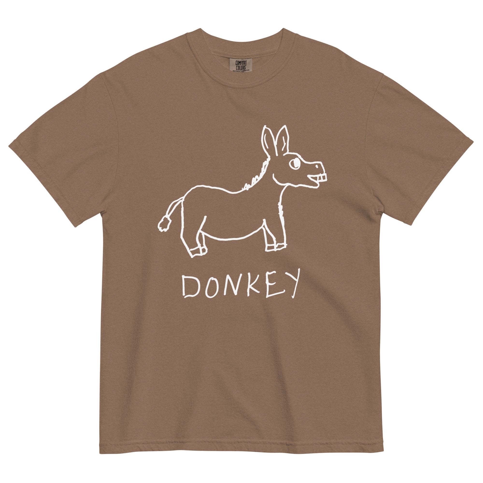 Fall Collection Donkey Premium Classic Tee in Espresso product image