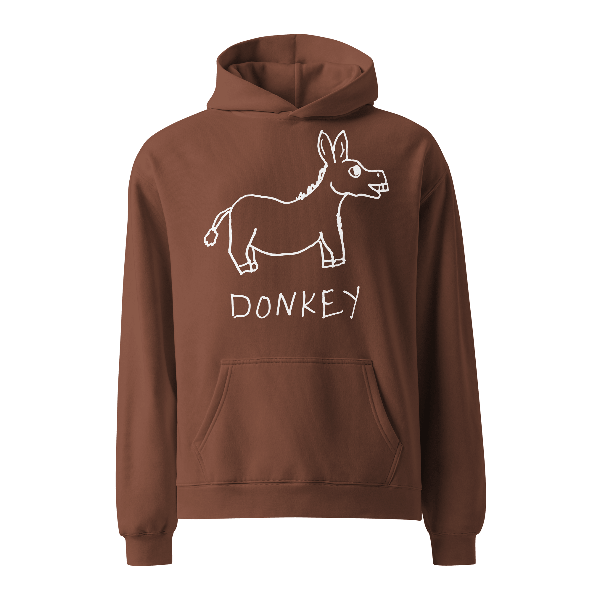 Fall Collection Donkey Premium Hoodie in Chestnut product image
