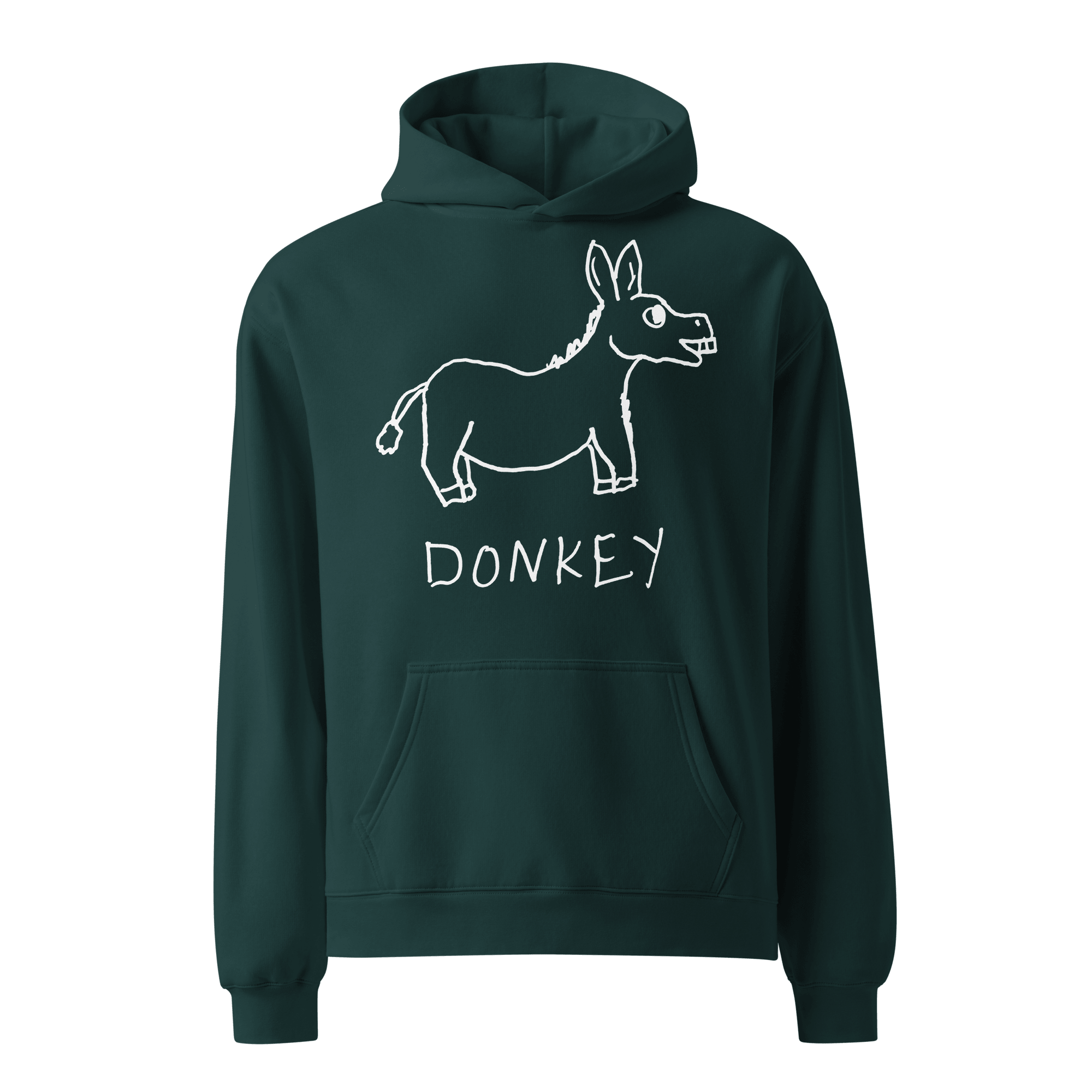 Fall Collection Donkey Premium Hoodie in Pine Green product image